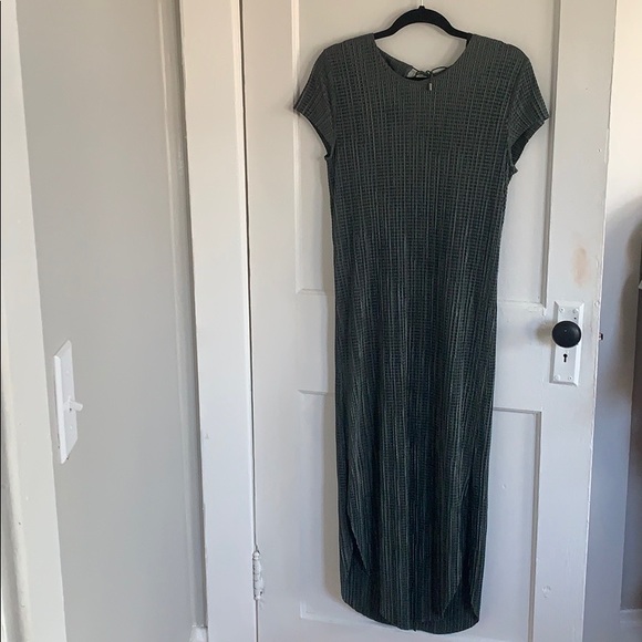 Anthropolgie green textured dress - Picture 5 of 5